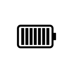 battery icon set vector sign symbol