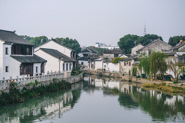 Ancient town of Luzhi, Suzhou, China, natural scenery