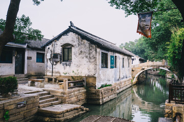 Ancient town of Luzhi, Suzhou, China, natural scenery