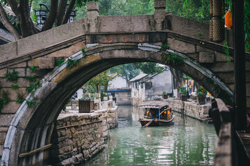 Ancient town of Luzhi, Suzhou, China, natural scenery