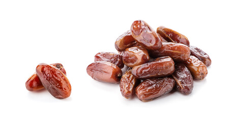 Fototapeta premium Dates isolated on white background