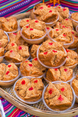 China's Guangxi ethnic specialties, brown sugar pudding