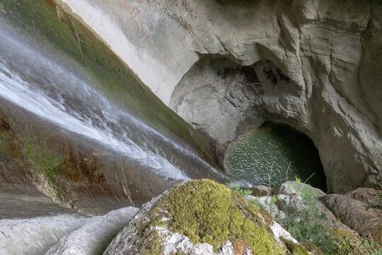 Cascade d'Angon, France