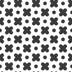 Geometric seamless pattern. Vector abstract line backgroun