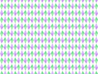 背景素材　水彩パターン　ダイヤ