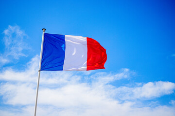 Le drapeau tricolor français