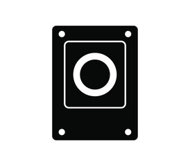 Hard disk icon