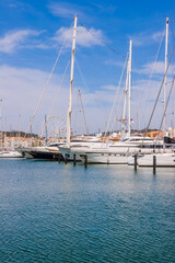 Le port de plaisance du Cap d'Agde