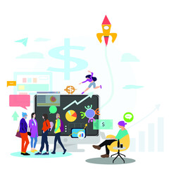 business person with laptop