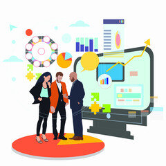 business people in a meeting