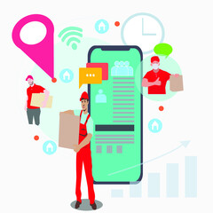 social network concept