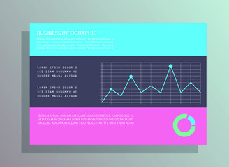 Obraz premium Infographic elements for annual reports