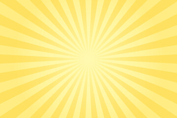 Vector background in comic book style with sunburst and gradient. Retro pop art design.