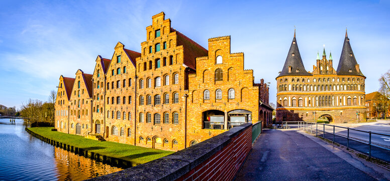 old town of lubeck in germany