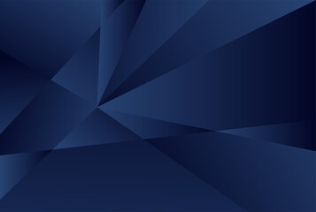Obraz premium Dark BLUE vector blurry triangle template and Brand new colored illustration in blurry style with gradient and The best triangular design for your business.eps