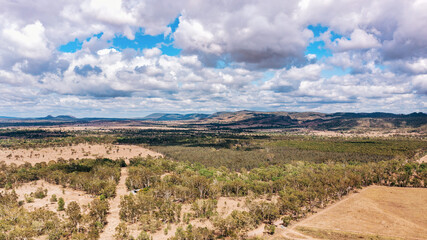 landscape near Stanwell power station, Queensland