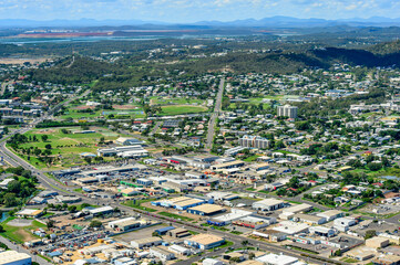 View towards South Gladstone, Queesnland