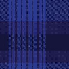 Blue Asymmetric Plaid textured Seamless Pattern