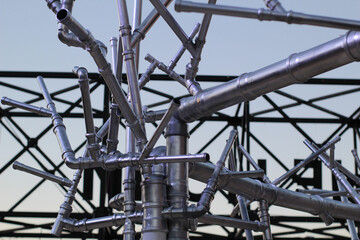 Tubes Welding Chaotic Structure
