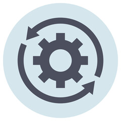 Glyph icon for update.