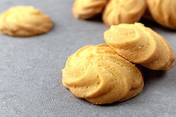 Sweet little cookies with butter