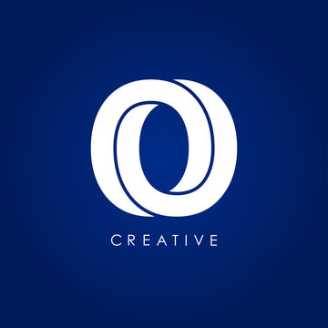 Double "OO" logo. The design consists of only one continuous line that ties itself into an "WW" shape. Simple, elegant and very branded.