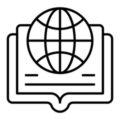 A linear design, icon of global education