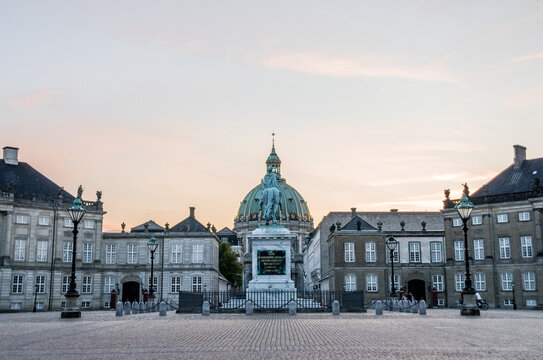 Home Of Danish Royal Family Amalienborg, Copenhagen, Denmark