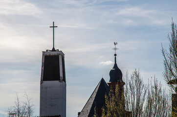zwei kirchtürme