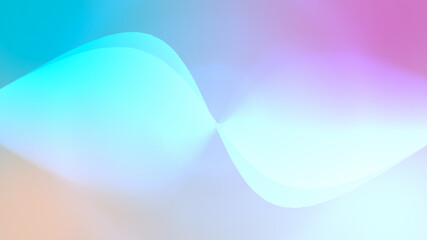 Holographic wave sine background
