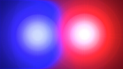 Double Siren Police Lights Illustration Background