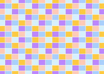 パステル格子背景