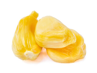 Ripe Jackfruit isolated on white background