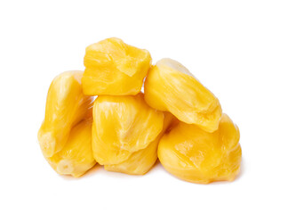 Ripe Jackfruit isolated on white background