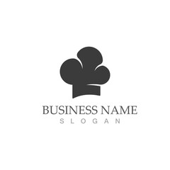Hat chef logo template