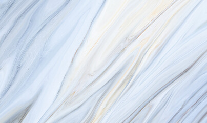 Fototapeta premium Marble rock texture blue ink pattern liquid swirl paint white dark that is Illustration background for do ceramic counter tile silver gray that is abstract waves skin wall luxurious art ideas concept.