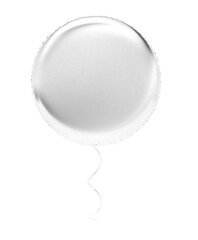 3d balloon in white isolated background. 3d illustration