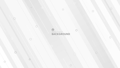 Abstract simple white and gray background with geometric shape. Modern futuristic concept. Flat template design. You can use for cover, poster, banner web, flyer, Landing page, Print ad. Vector EPS10