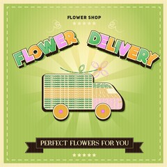 Flower shop banner