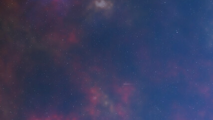 Naklejka premium Night Sky Space Background
