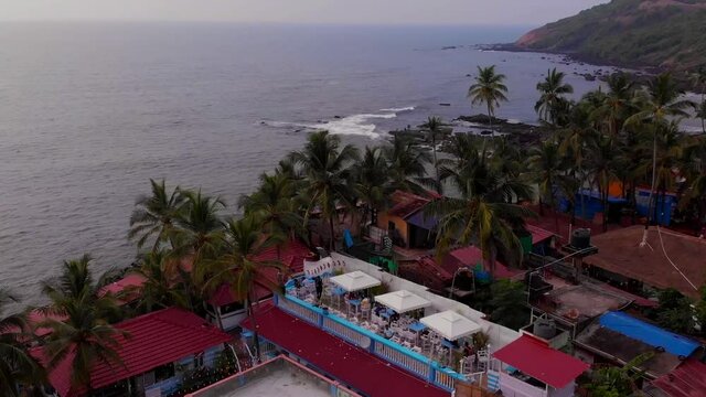 Candolim Beach is located in the district of North Goa in the state of Goa, in India. Baga Beach is a part of the 30 kilometer long stretch of the coast line along the west coast of the Arabian Sea,