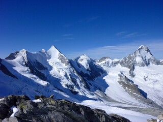 Fototapeta na wymiar Ober Gabelhorn Nordwand