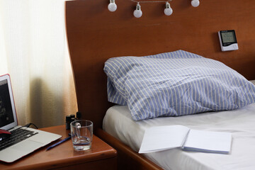 Freelance work from home right in bed and all the items you need