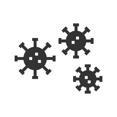 Corona Virus Icon Vector Illustration