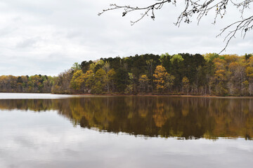 lake in autumn