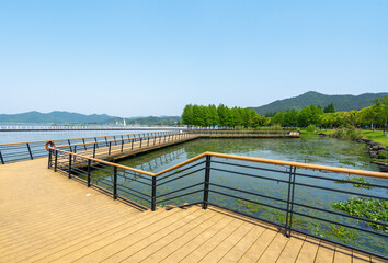 Dongqian Lake Wetland Park, Ningbo, China