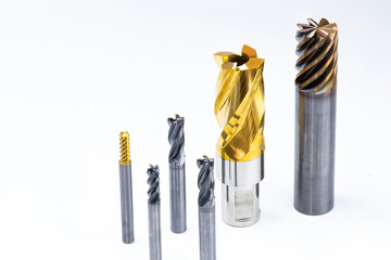 cutting tools special set. Reamer, end mill, drill. material Carbide and high speed steel, coating...