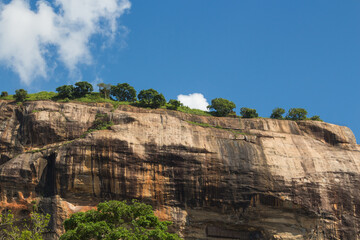 Sigiriya, ion Rock plateau on Sri Lanka
