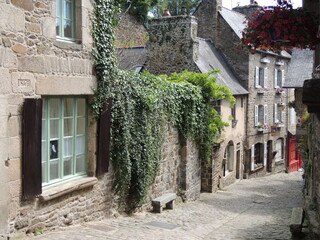 Dinan, Francia. Bonita ciudad de la bretaña francesa.