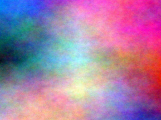 Abstract fractal background. Oil painting on canvas. Brushstrokes of paint. Modern art. Multi coloured bright texture. Digital paint backgrounds. Speed blurred multi colour blurred background.